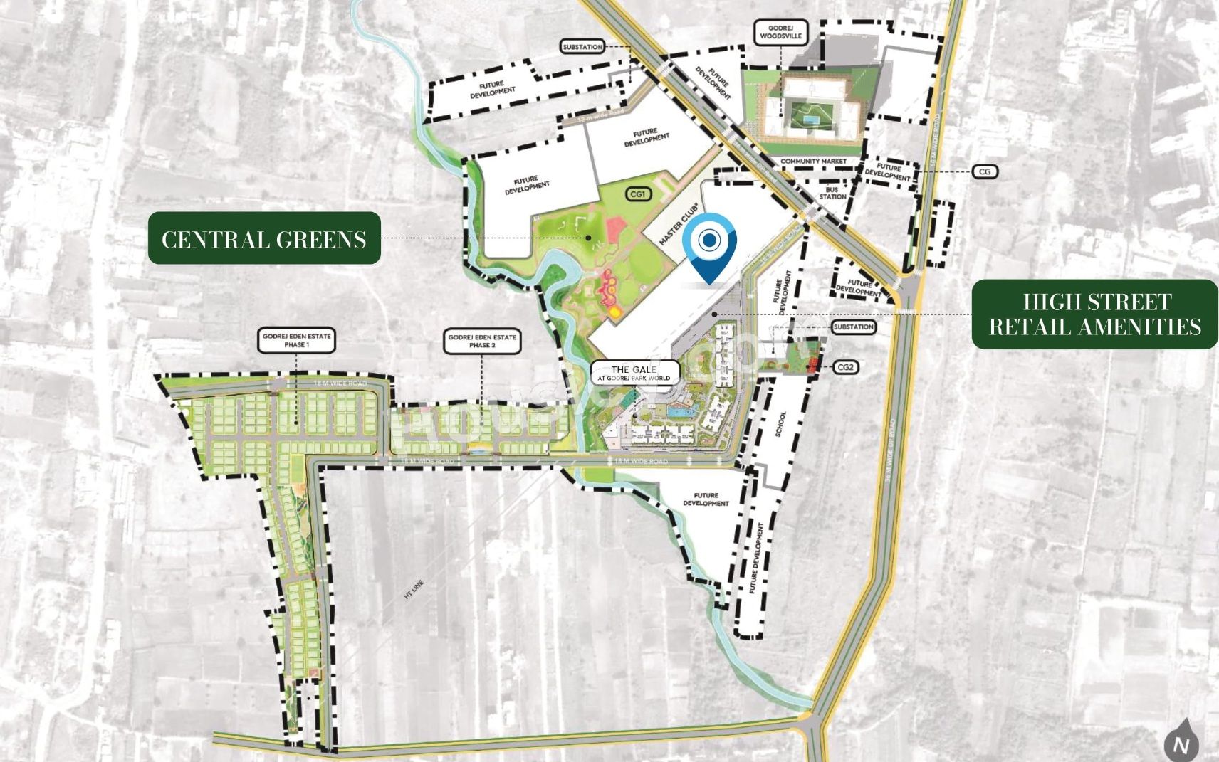 Godrej Greenfront Master Plan